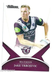 2016 NRL Traders Base Card (059) Jake TREBOJEVIC Sea Eagles - Picture 1 of 1