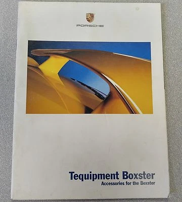 Catálogo De 31 Páginas De Accesorios Originales Usados Para Porsche Boxster 2003 - Imagen 1 de 4