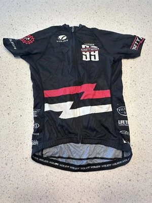 Camisa Voler Life Bicycle Club feminina x pequena curta lutsen zíper completo - Imagem 1 de 4