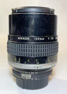 Nikon 105mm f/1.8 Ais Tele-Portrait Lens 1867 - Picture 1 of 4