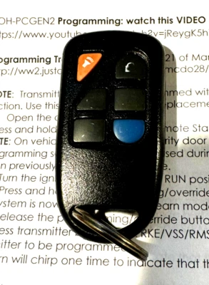 OEM FORD GOH-PCGEN2 Keyless entry remote car starter key fob 8L3D 7L3J-15K601-AA - Image 1 of 4