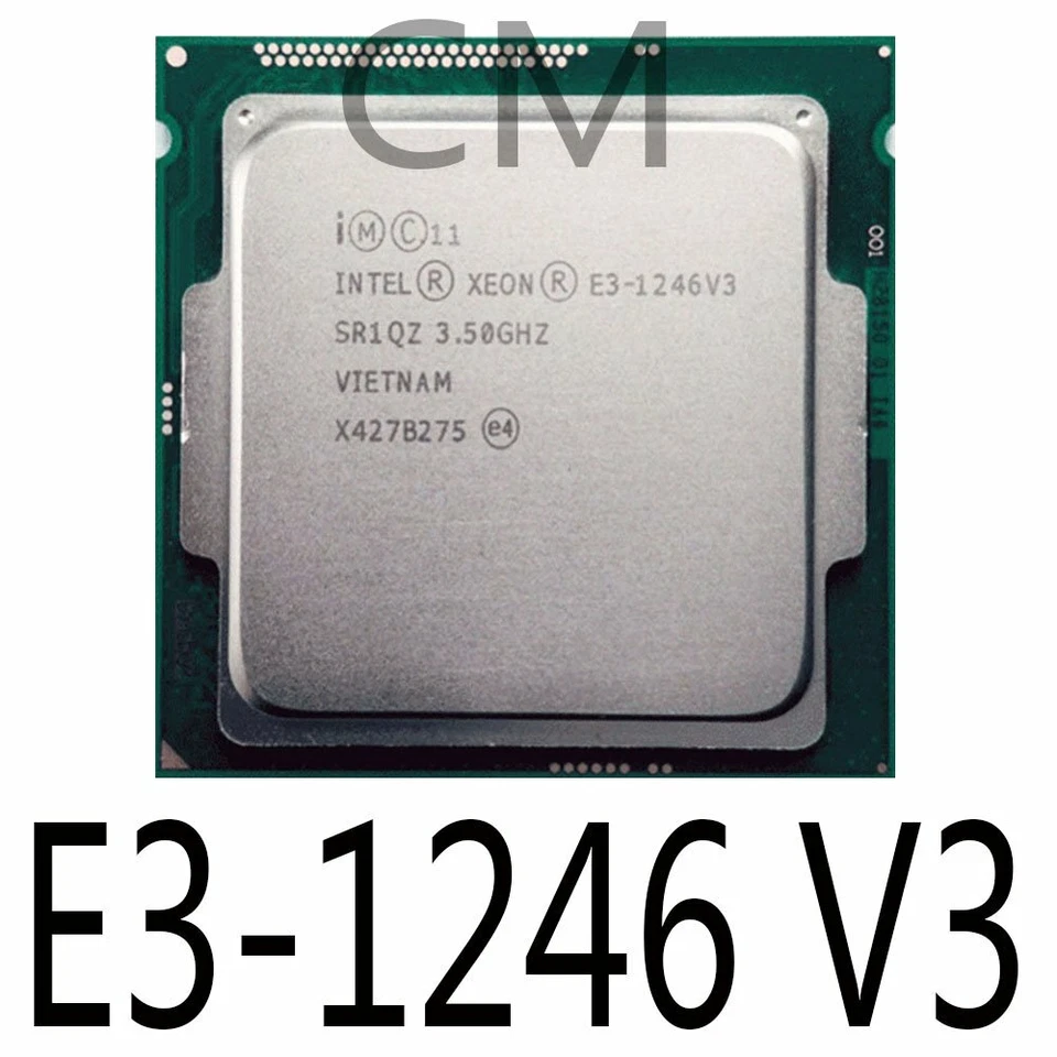 Intel Xeon E3-1246 V3 E3-1246V3 3.50GHz 8MB L3 Cache LGA 1150 CPU Processor - Image 1 of 1