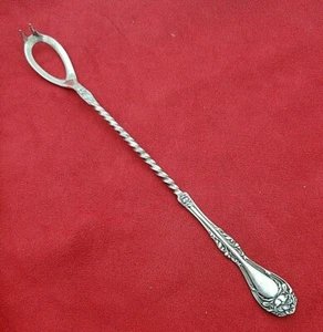 Hannover de Wm. Cuchara de oliva ideal A. Rogers Oneida mango de giro largo #10853 - Imagen 1 de 8