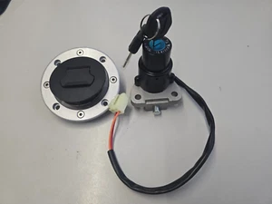 HYOSUNG GT125R LOCK SET IGNITION SWITCH, TANK CAP,NEW, UK STOCK - Picture 1 of 7