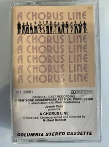 A Chorus Line Original Cast Recording (Cassette) - Picture 1 of 1