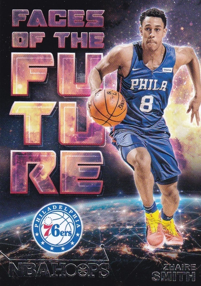 ZHAIRE SMITH 2018-19 HOOPS FACES OF THE FUTURE ROOKIE INSERT #16 WIZARDS - Image 1 of 1