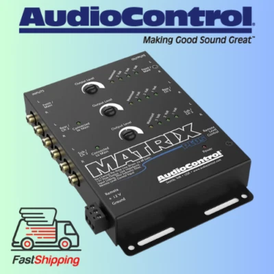 AUDIO CONTROL MATRIX PLUS / 6-CHANNEL LINE DRIVER W/ OPTIONAL LEVEL CONTROL - Image 1 of 4