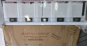 ARTITALIA GROUP DVD Game Locking Store Display Shelf Target New No Key - Picture 1 of 11
