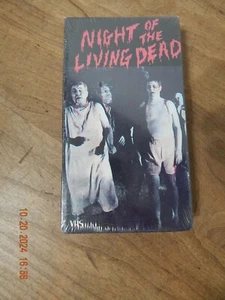 NIGHT OF THE LIVING DEAD vintage Good Times VHS 1984 original HTF Zombie classic - Picture 1 of 3