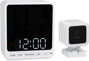 Wasserstein Alarm Clock Camera Case - Compatible with Wyze Cam V4/V3/V3 Pro/Og - - Picture 1 of 12
