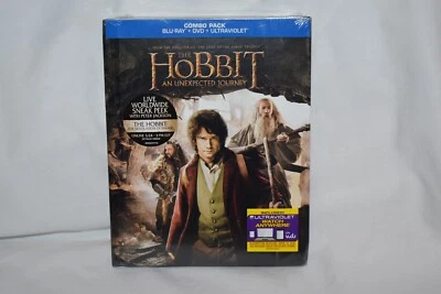 The Hobbit An Unexpected Journey Combo Pack Blu-Ray+Dvd+ Digital  SEALED New - Image 1 of 3