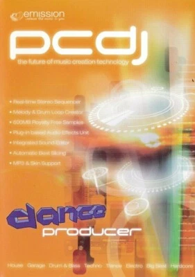 PC DJ - PCDJ - Dance Producer - Music Production Software - PC CD-ROM Brand New - Image 1 of 2