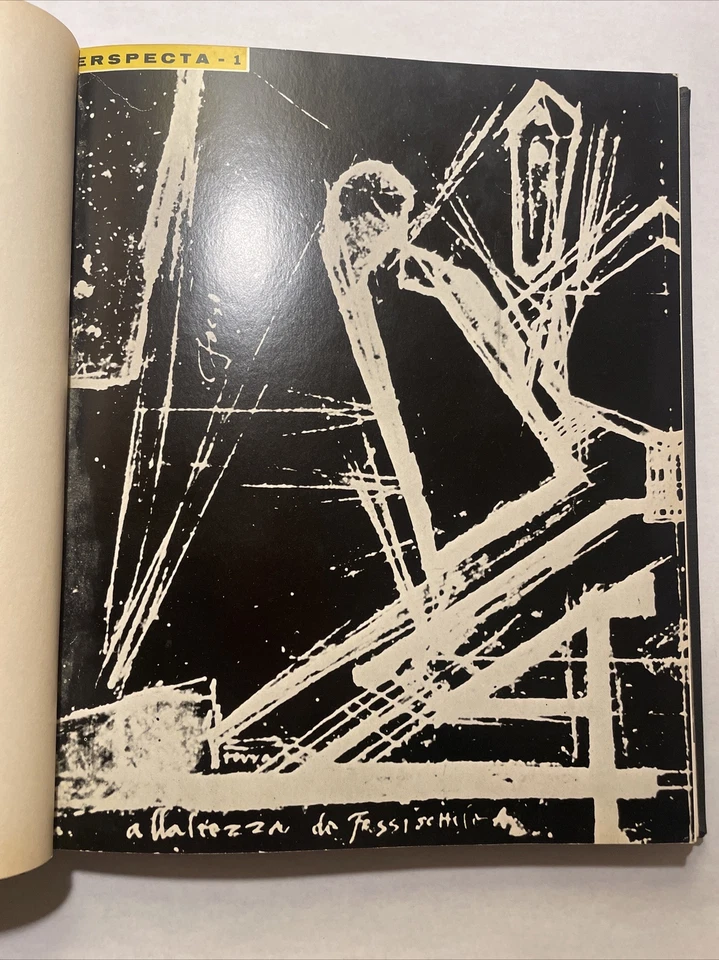 RARE Perspecta 1, 2, & 3 Yale Architectural Journal 1952-1955 MCM ExLib HC Bound - Image 1 of 4