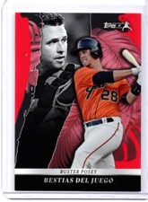 Buster Posey 2022 Topps Juan Soto X RED Parallel 2/5 Bestias Del Juego Card #45