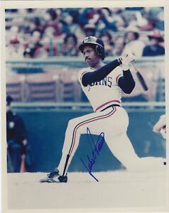 Julio Franco Autographed Signed 8x10 Photo - MLB Indians Rangers Braves - W/COA