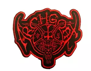 ARCHGOAT Patch Bügeln/Aufnähen bestickt weltweit kostenloser Versand schwarz Metall - Bild 1 von 2