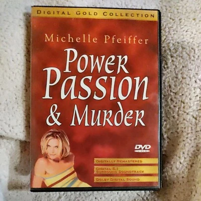 RARE🔥Power Passion  & Murder - DVD  Michelle Pfeiffer - 🔥OOP - Image 1 of 4