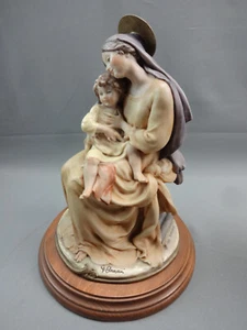 Giuseppe Armani Italia Estatua María Virgen Cristo Niño Estatua 12" Alto EX/NM - Imagen 1 de 11