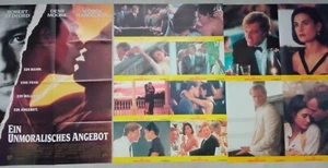 A114 12x Aushangfotos + Kinoplakat EIN UNMORALISCHES ANGEBOT Robert Redford - Picture 1 of 4