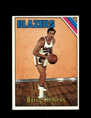 1975 BARRY CLEMENS TOPPS #22 TRAIL BLAZERS *6052 - Image 1 of 2