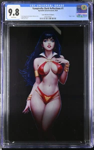 Vampirella: Dark Reflections #1 Will Jack Black Metal Cover Variant CGC 9.8 - Picture 1 of 3