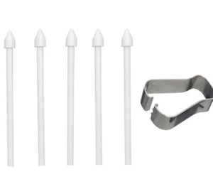 Embouts de stylet plumes clip métal pour Samsung Galaxy Note 20 10 Tab S6 Lite T860 T865 - Photo 1 sur 9