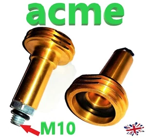 LPG GPL ACME filling point adapter M10 Autogas Adapter 7.5cm LONG. BRASS NEWWW - Picture 1 of 2