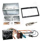 Peugeot 207 207CC 307 Double Din Mounted Frame Radio Bezel Piano ISO Cable Adapter