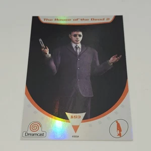 The House of The Dead 2 Sega Dreamcast Trading Cards #153 Foil LRG - Foto 1 di 2