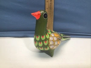 Vintage Mateos Tonala Jal Mexiko Volkskunst Pappmaché Vogel - Bild 1 von 16
