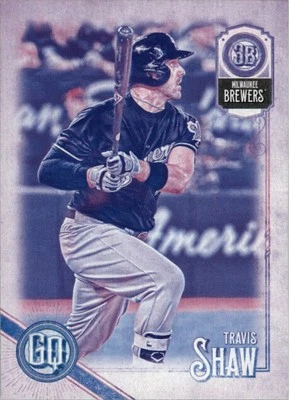 2018 Topps Gypsy Queen Missing Blackplate #154 Travis Shaw - BB - Image 1 of 2