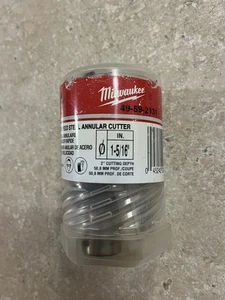 Milwaukee 49-59-2131 High Speed Steel Annular Cutter 1-5/16'' x 2'' - Picture 1 of 3