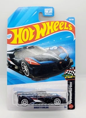 Coche deportivo de juguete Hot Wheels BUGATTI BOLIDE azul HW rejilla de arranque nuevo Mattel  Foto 1 de 4