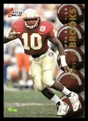 Derrick Brooks 1995 clásico 5 deportivo #69 Florida State Seminoles Foto 1 de 2