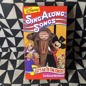 Disney Sing Along Songs - Lets Go to the Circus VHS 1994 Mickey Mouse - Picture 1 of 12