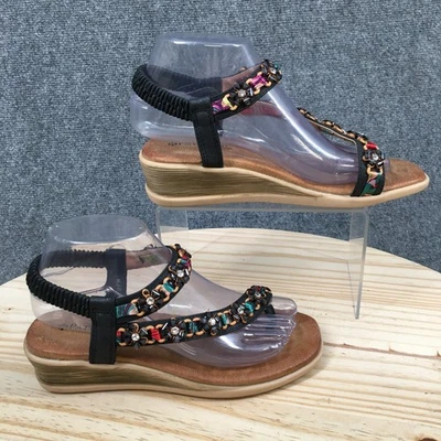 Patrizia by Spring Step Sandal Womens 37 Kalil Ankle Strap Multicolor Wedge Heel - Image 1 of 4