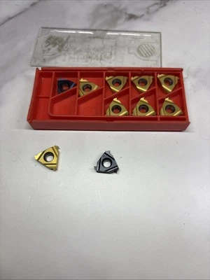 Machinist Lot Of Buttress Carbide  Thread Inserts, Carmex , 10 Inserts - Image 1 of 2