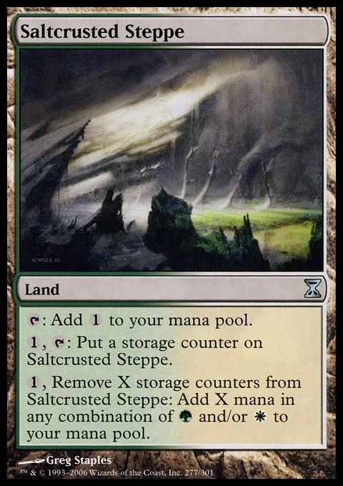 Saltcrusted Steppe - Time Spiral #277/301 MTG Magic The Gathering - Image 1 of 1