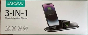 3 in 1 Charging Station for Apple Compatible with Magsafe Charger Stand with ... - Picture 1 of 3