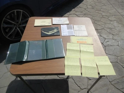 Jaguar XJS 1981-1990 1986 3,6 V6 y V12 conjunto manual del propietario manual del conductor JP Foto 1 de 4