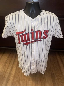 Minnesota Twins Vintage Majestic Made In USA MLB Sewn Baseball Jersey Size XL - Picture 1 of 7