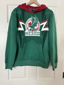 Fast Action New Green Long Sleeve Large Mexico Hoodie Jacket - Bild 1 von 4