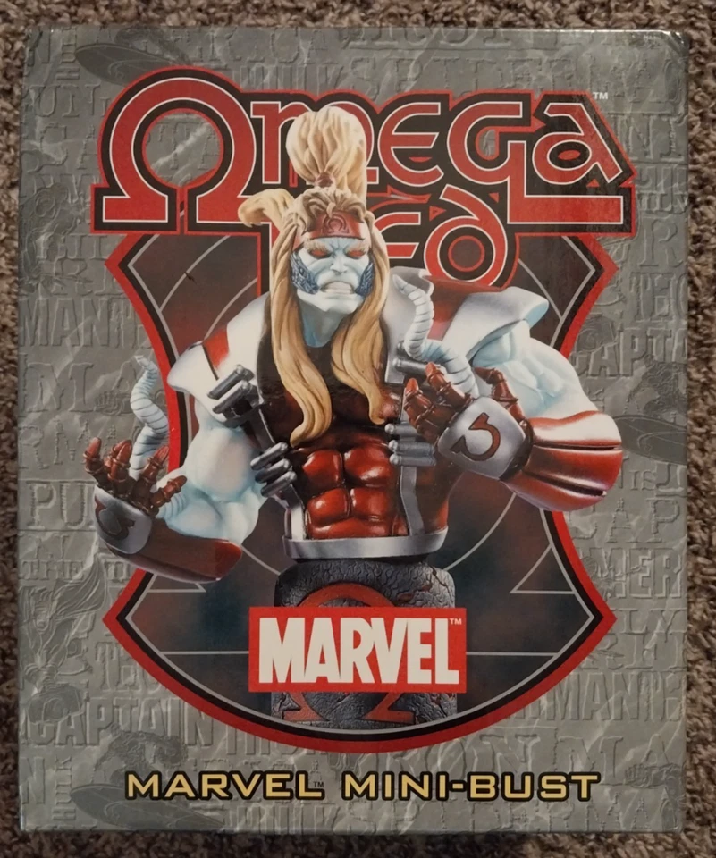 Bowen Designs Marvel Comics Omega Red Mini-Bust Statue Figure 1927/2500 NEW! - Image 1 of 2