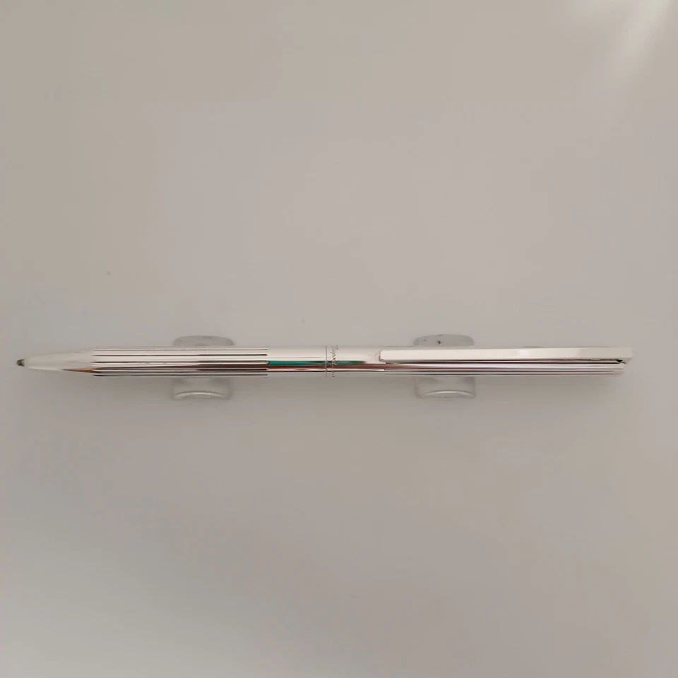 S.T. 杜邦经典镀银圆珠笔法国制造 — 第 1/4 张图片