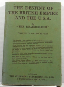 The Destiny of The British Empire and The U.S.A by The Roadbuilder 1941 History - Picture 1 of 16