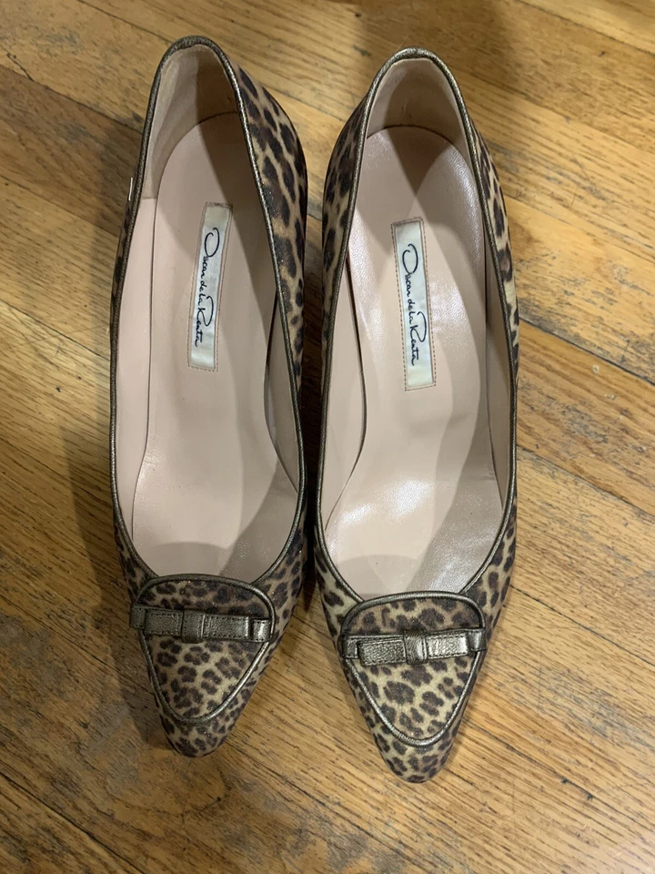 Туфли-лодочки с заостренным носком Oscar de la Renta размер 38 - Изображение 1 из 4