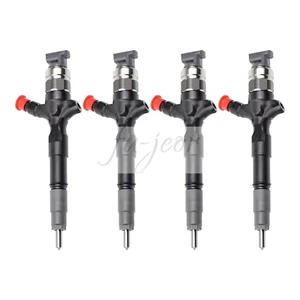 4PCS Fuel Injector 23670-30150 for Toyota Hiace 2.5 2007 w/ Engine 2KD-FTV - Picture 1 of 10