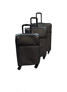 18" 20" 24" 28" 30" 32" Lightweight Luggage Soft Shell Suitcase 4 Wheel Trolley - Picture 1 of 12