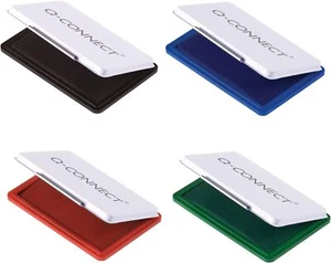 Q-CONNECT Stempelkissen 9,0 x 5,5 cm verschiedene Farben zur Auswahl !! - Bild 1 von 13