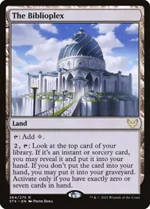 The Biblioplex Foil (264) Strixhaven: School of Mages STX MTG Magic - Picture 1 of 1